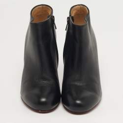 مملوكة مسبقًا Christian Louboutin Belle Size 36.5 Black Leather Booties