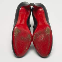 مملوكة مسبقًا Christian Louboutin Belle Size 36.5 Black Leather Booties