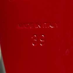 مملوكة مسبقًا Christian Louboutin Pigalle Follies Size 39 Multicolor Patent Leather Pumps