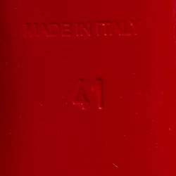 Pre Owned Christian Louboutin Pique Prive Size 41 Brown Leather Platform Pumps