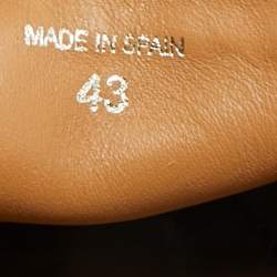 مملوكة مسبقًا Christian Louboutin Spike Size 43 Black Suede Espadrille Loafers