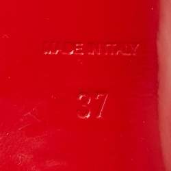 Pre Owned صندل كريستيان لوبوتان مالتي بريدا جلد أسود مقاس 37