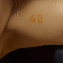 Pre Owned Christian Louboutin Happyrui Size 40 Black Leather, Rubber and Suede Low Top Sneakers