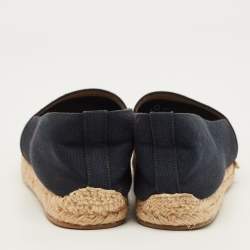 Pre Owned حذاء إسبادريل كريستيان لوبوتان فلات نانو أورليتو سويدي مثقب مقاس 36