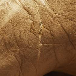 Pre Owned Christian Louboutin Louis Junior Size 42 Brown Leather Suede Low Top Sneakers