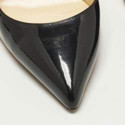 Pre Owned Christian Louboutin So Kate Size 39 Black Patent Leather Pumps