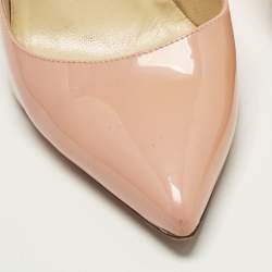 Pre Owned Christian Louboutin Size 39 Pink Patent Leather Pumps