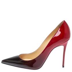 Used christian discount louboutin decollete 554