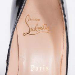 Christian Louboutin Black New Very Prive Pumps Size EU 39.5