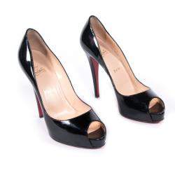 Christian Louboutin Black New Very Prive Pumps Size EU 39.5