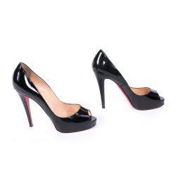 Christian Louboutin Black New Very Prive Pumps Size EU 39.5