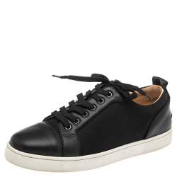 Christian Louboutin Vieira Spikes Black - Womens Shoes - Size 40.5
