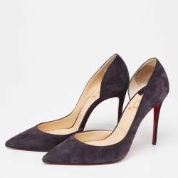 Christian Louboutin Brown Suede Iriza Pumps Size 39.5 Christian Louboutin