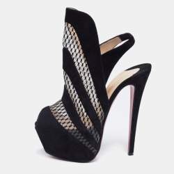Friday Fix  Christian Louboutin Snakilta 120 spiked leather ankle