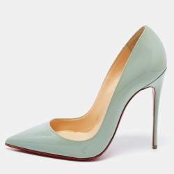 CHRISTIAN LOUBOUTIN Patent So Kate Pumps in Fire Coral (36.5) - More Than  You Can Imagine