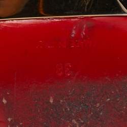 مملوكة مسبقًا Christian Louboutin Black Suede Knee Length Boots Size 38