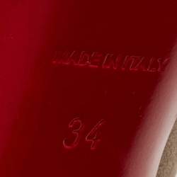 Pre Owned Christian Louboutin Grey Suede Daffodile Pumps Size 34