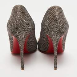 مملوكة مسبقًا Christian Louboutin Gold Glitter So Kate Pumps Size 37.5