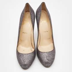 Christian Louboutin Metallic Glitter Neofilo Pumps Size 41