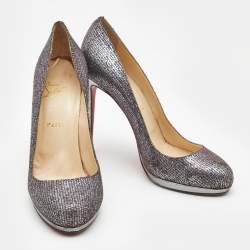 Christian Louboutin Metallic Glitter Neofilo Pumps Size 41