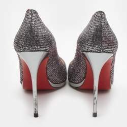 Christian Louboutin Metallic Glitter Neofilo Pumps Size 41