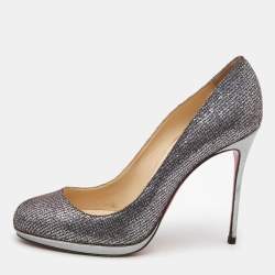 Christian Louboutin Metallic Glitter Neofilo Pumps Size 41