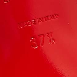 مملوكة مسبقًا Christian Louboutin Beige Python Embossed Kate Slingback Pumps Size 37.5