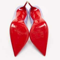 Christian Louboutin Purple Patent Leather So Kate Pumps Size 40