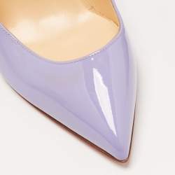 Christian Louboutin Purple Patent Leather So Kate Pumps Size 40