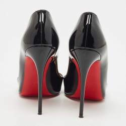 مملوكة مسبقًا Christian Louboutin Black Patent Leather So Kate Pumps Size 36.5