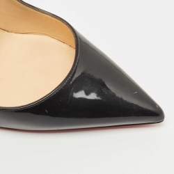 Christian Louboutin Black Patent Leather So Kate Pumps Size 39