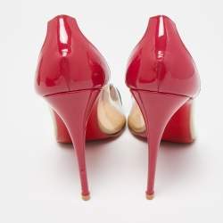 Christian Louboutin Multicolor Patent and PVC  Debout  Pumps Size 38