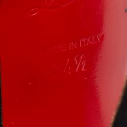 مملوكة مسبقًا Christian Louboutin Black Suede Bibi  Pumps Size 34.5