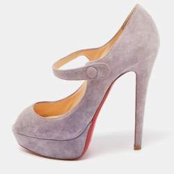 CHRISTIAN LOUBOUTIN Décolleté 554 100 patent-leather pumps