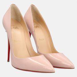 Christian louboutin discount ballerina pink pumps