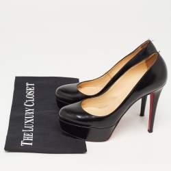 Christian Louboutin Black Leather Bianca Pumps Size 36