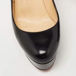 Christian Louboutin Black Leather Bianca Pumps Size 36