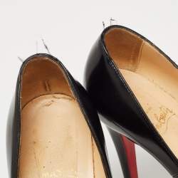 Christian Louboutin Black Leather Bianca Pumps Size 36