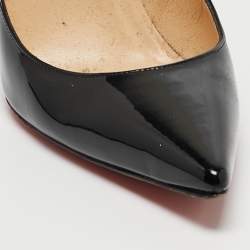 Christian Louboutin Black Patent Pigalle Pumps Size 37
