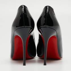 Christian Louboutin Black Patent Pigalle Pumps Size 37