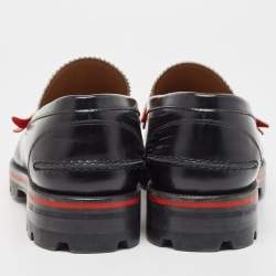 مملوكة مسبقًا Christian Louboutin Tricolor Leather Monono Loafers Size 40