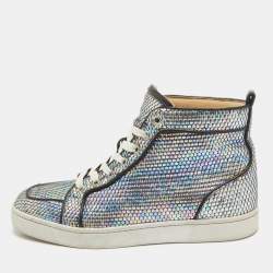 Christian Louboutin Multicolor Leather Rantus Orlato Sneakers Size 40