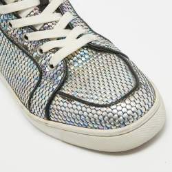 Christian Louboutin Multicolor Leather Rantus Orlato Sneakers Size 40