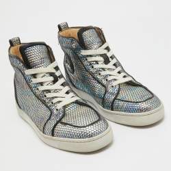 Christian Louboutin Multicolor Leather Rantus Orlato Sneakers Size 40