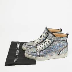 Christian Louboutin Multicolor Leather Rantus Orlato Sneakers Size 40