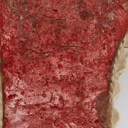 Pre Owned Christian Louboutin White Leather Pyraclou Spike Espadrilles Sandals Size 39