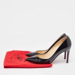 Christian Louboutin Black Patent Pigalle Pumps Size 39