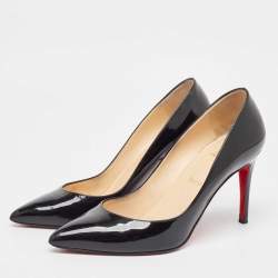 Christian Louboutin Black Patent Pigalle Pumps Size 39