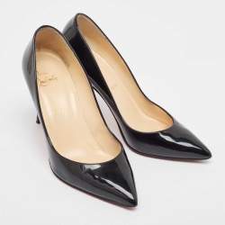 Christian Louboutin Black Patent Pigalle Pumps Size 39