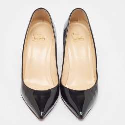 Christian Louboutin Black Patent Pigalle Pumps Size 39